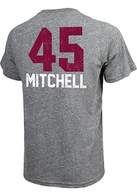 Donovan Mitchell Cleveland Cavaliers Grey Player TEE Short Sleeve Fashion T Shirt