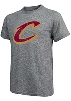 Donovan Mitchell Cleveland Cavaliers Grey Player TEE Short Sleeve Fashion T Shirt