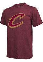 Donovan Mitchell Cleveland Cavaliers Maroon Player TEE Short Sleeve Fashion T Shirt
