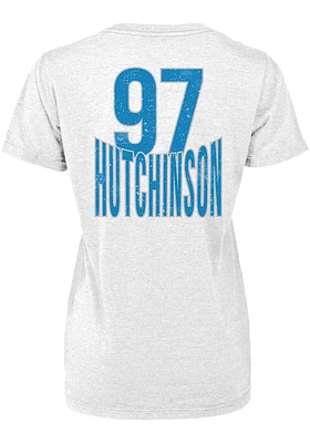 Aidan Hutchinson Detroit Lions Womens White Player T-Shirt