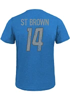 Amon-Ra St. Brown Detroit Lions Primary Player Short Sleeve Fashion T Shirt