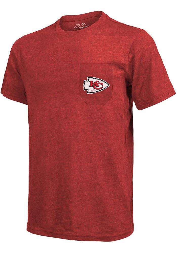 Kansas City Chiefs Red 2022 Super Bowl Champions Running Back Short Sleeve Fashion T Shirt