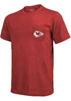 Kansas City Chiefs Red 2022 Super Bowl Champions Running Back Short Sleeve Fashion T Shirt