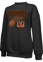 Cincinnati Bengals Womens Bank Shot Crew Sweatshirt