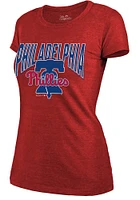 Bryce Harper Philadelphia Phillies Womens Red Player T-Shirt