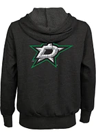Dallas Stars Mens Black Primary Long Sleeve Zip Fashion