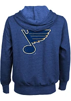 St Louis Blues Mens Blue Primary Long Sleeve Zip Fashion