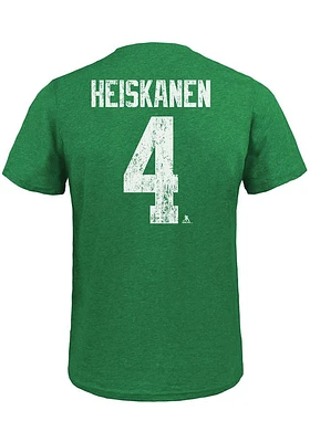 Miro Heiskanen Dallas Stars Kelly Green Name And Number Short Sleeve Fashion Player T Shirt