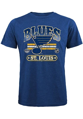 St Louis Blues Chunky Century Short Sleeve Fashion T Shirt