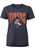 Miguel Cabrera Detroit Tigers Womens Navy Blue High Low Player T-Shirt