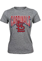 St Louis Cardinals Womens Triblend Short Sleeve T-Shirt