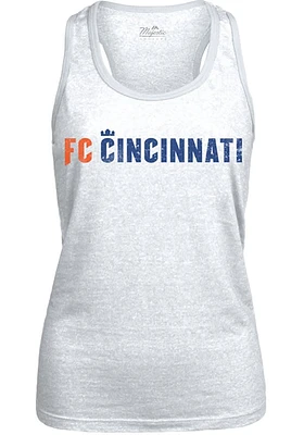 FC Cincinnati Womens Racerback Tank Top