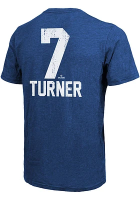 Trea Turner Philadelphia Phillies Name Number Short Sleeve Fashion Player T Shirt