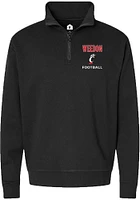 Montay Weedon  Rally Cincinnati Bearcats Mens NIL Embroidered Long Sleeve Qtr Zip Pullover