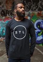 Arch Apparel St Louis Black Circle Tee Long Sleeve T Shirt