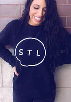 Arch Apparel St Louis Black Circle Tee Long Sleeve T Shirt