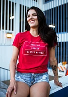 Arch Apparel St Louis Red Faves Short Sleeve Fashion T Shirt