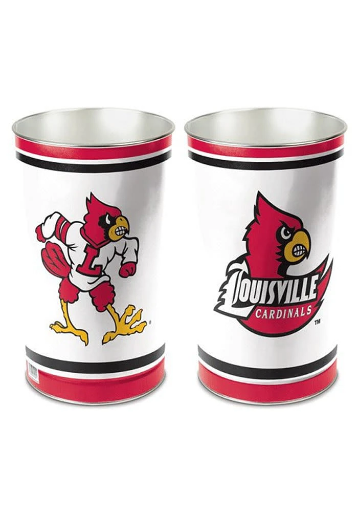 Louisville Cardinals Tapered Waste Basket
