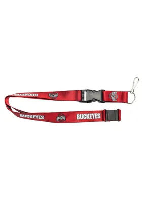 Ohio State Buckeyes Team Lanyard - Red