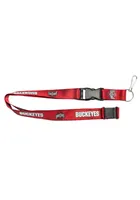 Ohio State Buckeyes Team Lanyard - Red