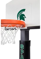 Michigan State Spartans Junior Adjustable Basketball Set