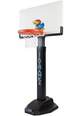 Kansas Jayhawks Junior Adjustable Basketball Set