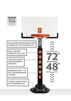 Syracuse Orange Junior Adjustable Basketball Set