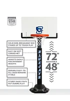 Creighton Bluejays Junior Adjustable Basketball Set