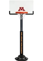 White Minnesota Golden Gophers Junior Adjustable Basketball Set