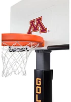 White Minnesota Golden Gophers Junior Adjustable Basketball Set