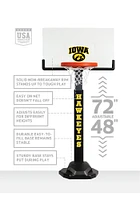 Iowa Hawkeyes Junior Adjustable Basketball Set
