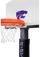 White K-State Wildcats Junior Adjustable Basketball Set
