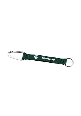 Michigan State Spartans Lanyard Style Keychain - Green