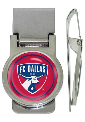 FC Dallas Silver Plated Mens Money Clip
