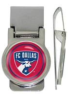 FC Dallas Silver Plated Mens Money Clip