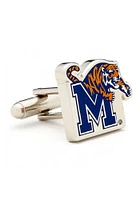 Memphis Tigers Silver Plated Mens Cufflinks