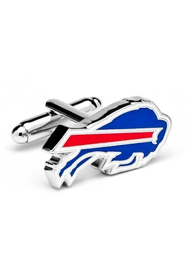 Buffalo Bills Silver Plated Mens Cufflinks