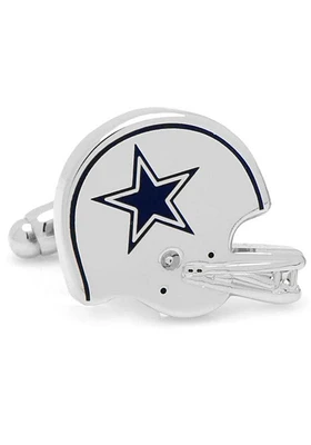 Dallas Cowboys Silver Plated Mens Cufflinks