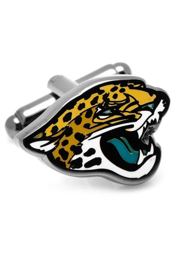 Jacksonville Jaguars Silver Plated Mens Cufflinks
