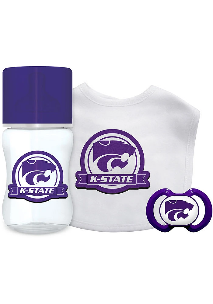 K-State Wildcats 3-Piece Baby Baby Gift Set