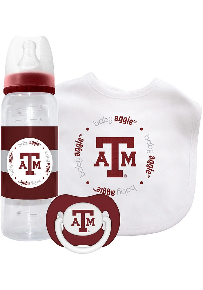 Texas A&M Aggies 3-Piece Baby Baby Gift Set