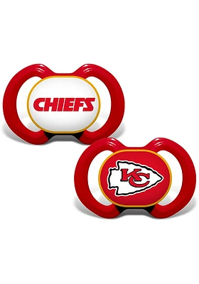 Kansas City Chiefs 2 pack Baby Pacifier