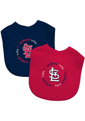 St Louis Cardinals 2 Pack Baby Bib
