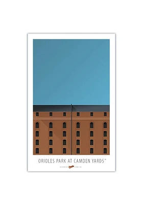 Baltimore Orioles Camden Yards17x26 Ltd Ed Ballpark Wall Art
