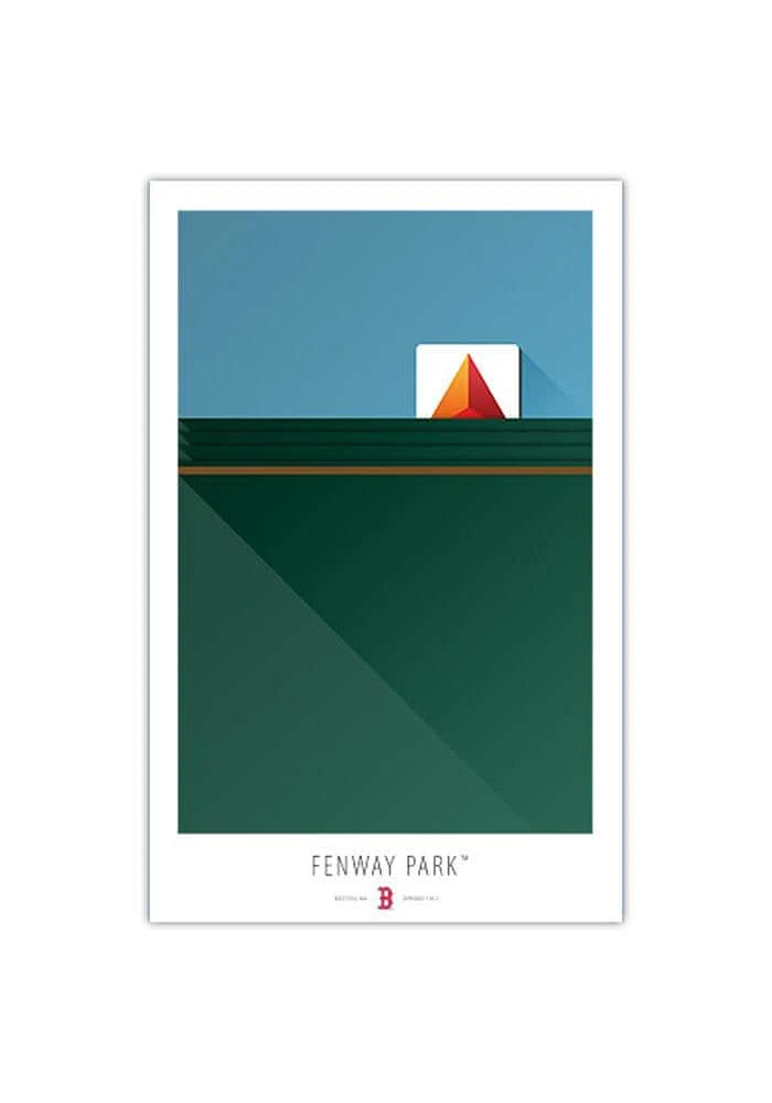 Boston Red Sox Fenway Park 17x26 Ltd Ed Ballpark Wall Art