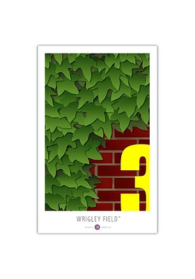Chicago Cubs Wrigley Field 17x26 Ltd Ed Ballpark Wall Art