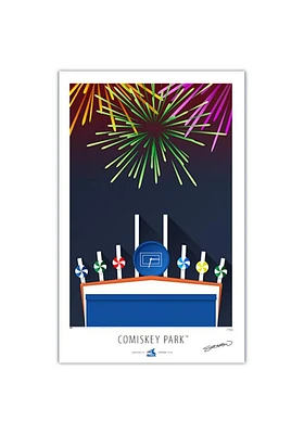 Chicago White Sox Comiskey Park17x26 Ltd Ed Ballpark Wall Art