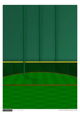 Houston Astros Minute Maid Park 22x30 Ballpark Wall Art