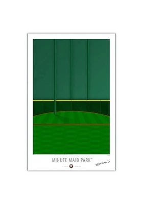 Houston Astros Minute Maid Park 17x26 Ltd Ed. Wall Art