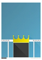Kansas City Royals Kauffman Stadium 22x30 Ballpark Wall Art